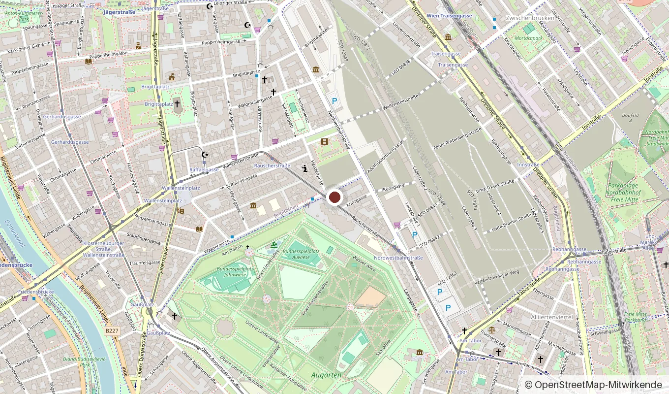 Karte: Rauscherstraße 15, 1200 Wien
